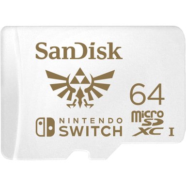 ACCESORIO FOTOGRAFIA SANDISK 64GB UHS-I MICROSDXC MEMORY CARD FOR THE NINTENDO SWITCH - 1