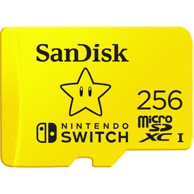ACCESORIO FOTOGRAFIA SANDISK 256GB UHS-I MICROSDXC MEMORY CARD FOR THE NINTENDO SWITCH - 1