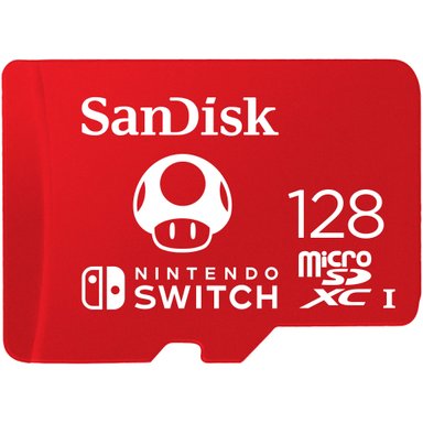 ACCESORIO FOTOGRAFIA SANDISK 128GB UHS-I MICROSDXC MEMORY CARD FOR THE NINTENDO SWITCH - 1