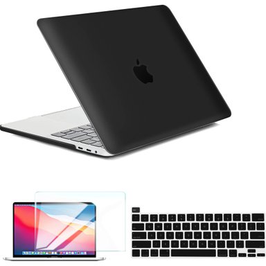 CASE TECHPROTECTUS COLORLIFE WITH KEYBOARD COVER AND SCREEN PROTECTOR FOR 16' MACBOOK PRO 2019/2020 MATTE BLACK