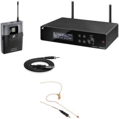 ACCESORIO INSTRUMENTOS MUSICALES SENNHEISER XSW2-CI1 RACKMOUNT WIRELESS EARSET MICROPHONE SYSTEM KIT (BEIGE, A: 548 TO 572 MHZ)