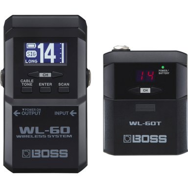 ACCESORIO INSTRUMENTOS MUSICALES BOSS WL-60 2.4 GHZ WIRELESS SYSTEM FOR ELECTRIC GUITARS AND BASSES