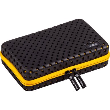 ACCESORIO INSTRUMENTOS MUSICALES KORG CC-VOLCA SOFT CASE FOR SINGLE VOLCA SYNTHESIZER (BLACK/YELLOW)