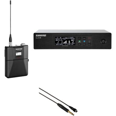 ACCESORIO INSTRUMENTOS MUSICALES SHURE QLXD14 WIRELESS GUITAR SYSTEM KIT (H50: 534 TO 598 MHZ)