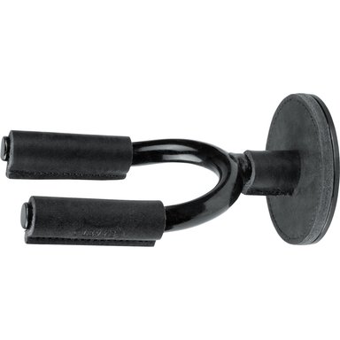 ACCESORIO INSTRUMENTOS MUSICALES LEVY'S BLACK FORGED GUITAR HANGER WITH BLACK LEATHER