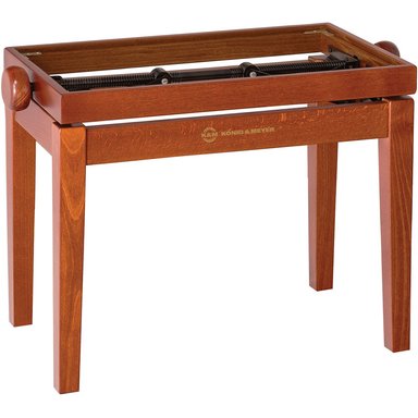 ACCESORIO INSTRUMENTOS MUSICALES KYM 13740 PIANO BENCH WOODEN FRAME WITH CHERRY MATTE FINISH