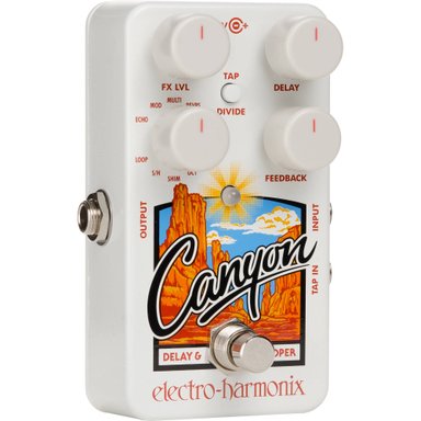 ACCESORIO INSTRUMENTOS MUSICALES ELECTRO-HARMONIX CANYON DELAY AND LOOPER PEDAL WITH 11 INDIVIDUAL EFFECTS