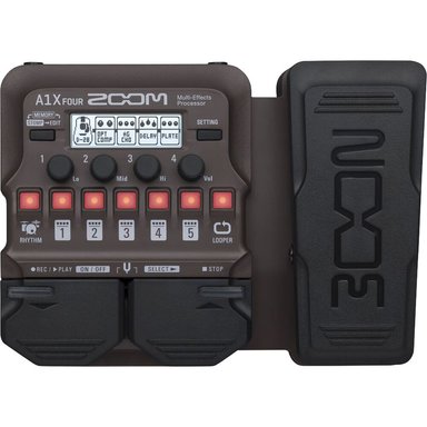 ACCESORIO INSTRUMENTOS MUSICALES ZOOM A1X FOUR ACOUSTIC MULTI-EFFECTS PROCESSOR PEDAL
