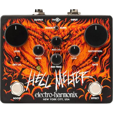 ACCESORIO INSTRUMENTOS MUSICALES ELECTRO-HARMONIX HELL MELTER ADVANCED DISTORTION PEDAL
