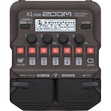 ACCESORIO INSTRUMENTOS MUSICALES ZOOM A1 FOUR ACOUSTIC MULTI-EFFECTS PROCESSOR PEDAL