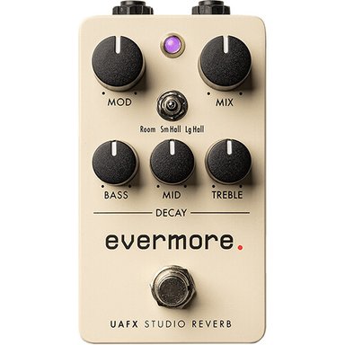 ACCESORIO INSTRUMENTOS MUSICALES UNIVERSAL AUDIO UAFX EVERMORE STUDIO REVERB PEDAL