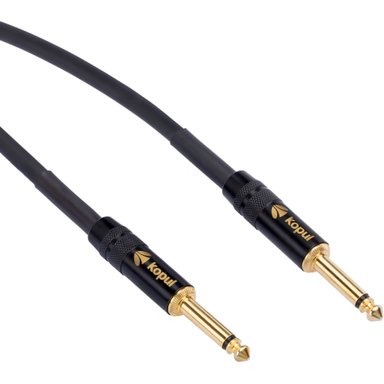 ACCESORIO INSTRUMENTOS MUSICALES KOPUL STUDIO ELITE 4000 SERIES 1/4' MALE TO 1/4' MALE STUDIO INSTRUMENT CABLE (3')