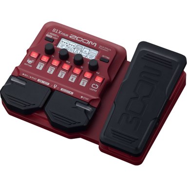 ACCESORIO INSTRUMENTOS MUSICALES ZOOM B1X FOUR BASS MULTI-EFFECTS PEDAL WITH EXPRESSION PEDAL