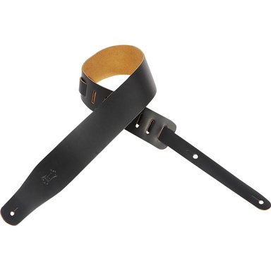ACCESORIO INSTRUMENTOS MUSICALES LEVY'S GENUINE LEATHER GUITAR STRAP (BLACK, 38 TO 51')