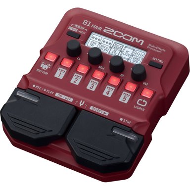 ACCESORIO INSTRUMENTOS MUSICALES ZOOM B1 FOUR ELECTRIC BASS EFFECTS PROCESSOR
