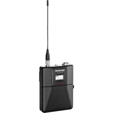 ACCESORIO INSTRUMENTOS MUSICALES SHURE QLXD1 DIGITAL WIRELESS BODYPACK TRANSMITTER (J50A: 572 TO 608 + 614 TO 616 MHZ)