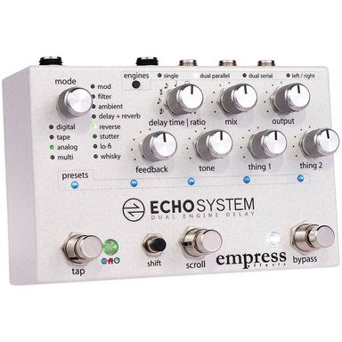 ACCESORIO INSTRUMENTOS MUSICALES EMPRESS EFFECTS ECHOSYSTEM DUAL-ENGINE DELAY PEDAL