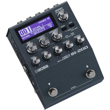 ACCESORIO INSTRUMENTOS MUSICALES BOSS IR-200 AMP AND CABINET SIMULATOR EFFECTS PEDAL