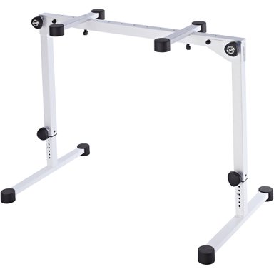 ACCESORIO INSTRUMENTOS MUSICALES KYM 18820 OMEGA PRO TABLE-STYLE KEYBOARD STAND WITH FOLDABLE LEGS (WHITE)