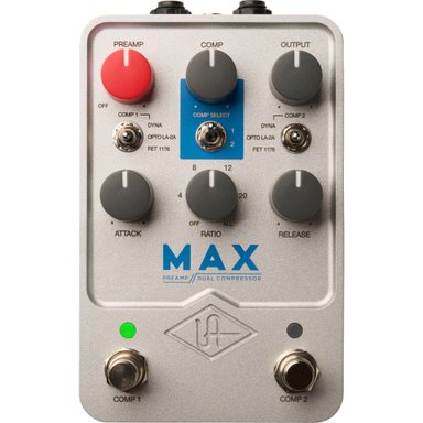 ACCESORIO INSTRUMENTOS MUSICALES UNIVERSAL AUDIO MAX PREAMP AND DUAL COMPRESSOR PEDAL