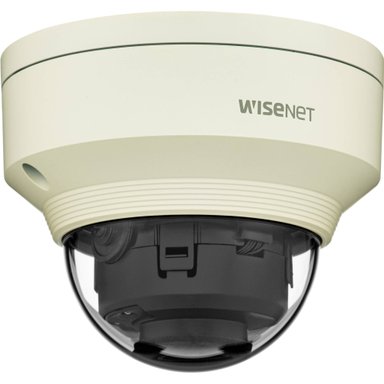 CÁMARA HANWHA VISION WISENET X SERIES 5MP OUTDOOR VANDAL-RESISTANT NETWORK DOME CON NIGHT VISION Y 3.7MM LENS