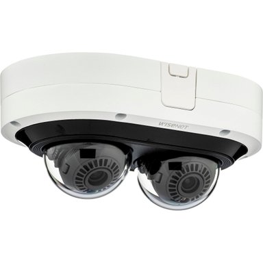 CÁMARA HANWHA VISION PNM-C7083RVD 2MP 2-SENSOR OUTDOOR MULTIDIRECTIONAL NETWORK DOME CON NIGHT VISION