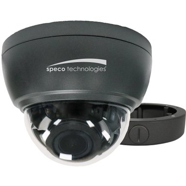 CÁMARA SPECO TECHNOLOGIES 1.3MP HD-TVI INTENSIFIER DOME CON 2.8 TO 12MM MOTORIZED LENS GRAY