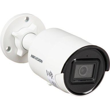 CÁMARA HIKVISION ACUSENSE DS-2CD2043G2-IU 4MP OUTDOOR NETWORK BULLET CON NIGHT VISION Y 4MM LENS WHITE