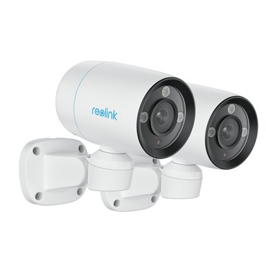 CÁMARA REOLINK NVC-B4KP 4K UHD OUTDOOR PAN NETWORK BULLET CON NIGHT VISION Y SPOTLIGHT PACK X2