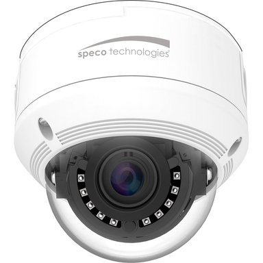 CÁMARA SPECO TECHNOLOGIES O2VLD7J 2MP OUTDOOR NETWORK DOME CON NIGHT VISION