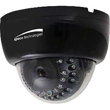CÁMARA SPECO TECHNOLOGIES HLED33DTB 2MP HD-TVI DOME CON NIGHT VISION Y 2.8-12MM LENS BLACK