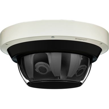 CÁMARA HANWHA VISION WISENET P SERIES PNM-9084RQZ1 8MP OUTDOOR 4-SENSOR PTRZ NETWORK DOME CON NIGHT VISION