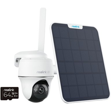 CÁMARA REOLINK G4K4GPTS2M32 4K UHD OUTDOOR 4G LTE PAN Y TILT CON NIGHT VISION MOTION SPOTLIGHTS Y SOLAR PANEL