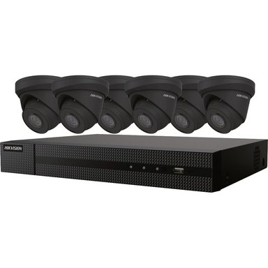 KIT CÁMARA HIKVISION EKI-K82T46B 8-CHANNEL 8MP NVR CON 2TB HDD Y 6 4MP NIGHT VISION TURRET