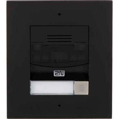 INTERCOMUNICADOR 2N IP SOLO SYSTEM CON CÁMARA FLUSH MOUNT BLACK