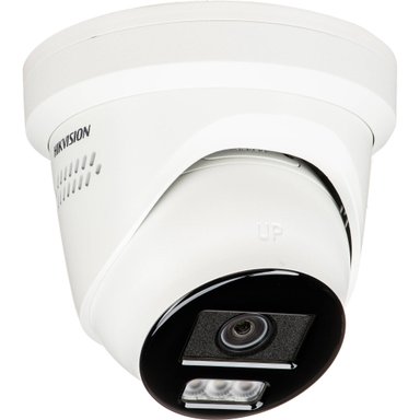 CÁMARA HIKVISION COLORVU DS-2CD2347G2-LSU/SL 4MP OUTDOOR NETWORK TURRET CON 4MM LENS WHITE