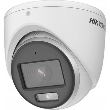 CÁMARA HIKVISION COLORVU DS-2CE70KF0T-MFS 5MP OUTDOOR ANALOG HD TURRET CON 3.6MM LENS