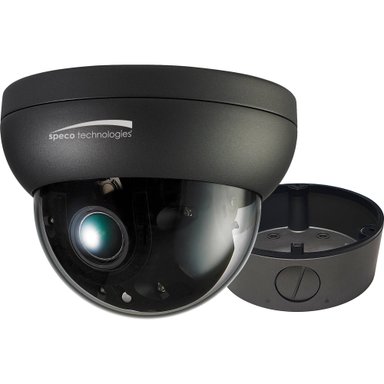 CÁMARA SPECO TECHNOLOGIES INTENSIFIER HT7246T1 2MP OUTDOOR HD-TVI DOME CON 2.8-12MM LENS Y HEATER