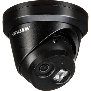 CÁMARA HIKVISION ACUSENSE DS-2CD2343G2-IU 4MP OUTDOOR NETWORK TURRET CON NIGHT VISION Y 2.8MM LENS BLACK