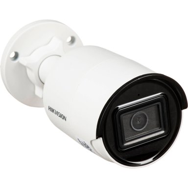 CÁMARA HIKVISION ACUSENSE DS-2CD2043G2-IU 4MP OUTDOOR NETWORK BULLET CON NIGHT VISION Y 2.8MM LENS WHITE