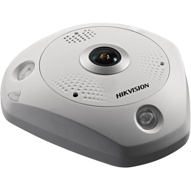 CÁMARA HIKVISION DS-2CD6365G0E-IVS 6MP OUTDOOR NETWORK FISHEYE CON NIGHT VISION Y HEATER