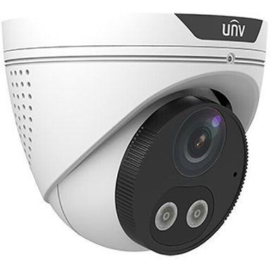 CÁMARA UNIVIEW IPC3614SR3-ADF28KMC-DL 4MP OUTDOOR NETWORK TURRET CON NIGHT VISION Y SPOTLIGHTS