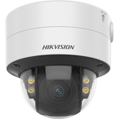 CÁMARA HIKVISION COLORVU DS-2CD2747G2T-LZS 4MP OUTDOOR NETWORK DOME WHITE