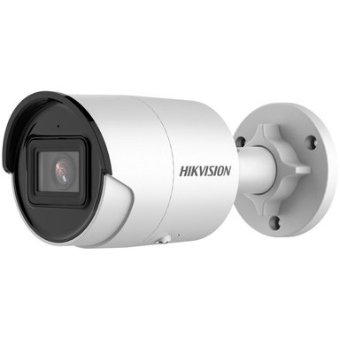 CÁMARA HIKVISION ACUSENSE DS-2CD2083G2-IU 8MP OUTDOOR NETWORK BULLET CON NIGHT VISION Y 6MM LENS WHITE
