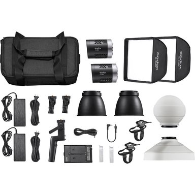 ACCESORIO FOTOGRAFÍA GODOX ML30BI DAINTY BI-COLOR LED 2-LIGHT KIT - 1