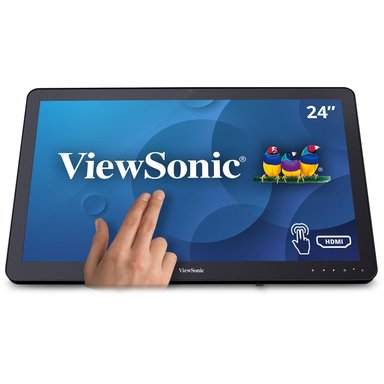 MONITOR LCD VIEWSONIC 24" TD2430 16:9 10-POINT MULTI-TOUCH - 1