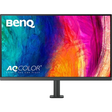 MONITOR BENQ 31.5" DESIGNVUE PD3205UA 4K HDR WITH ERGO STAND - 1