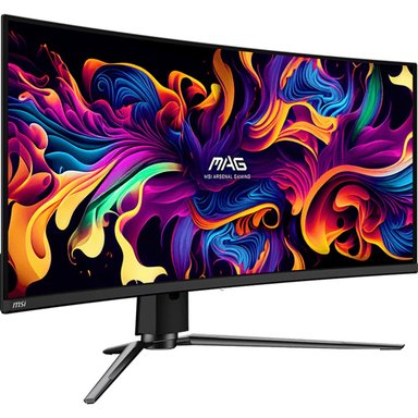 MONITOR LED MSI 34" MAG 341CQP 1440P 175 HZ CURVED QD-O ULTRAWIDE GAMING BLACK - 1