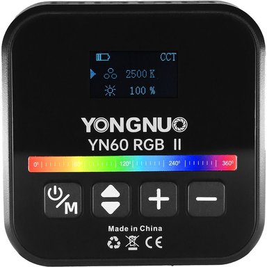 ACCESORIO FOTOGRAFIA YONGNUO YN60 RGB II POCKET LED LIGHT PANEL BLACK - 1