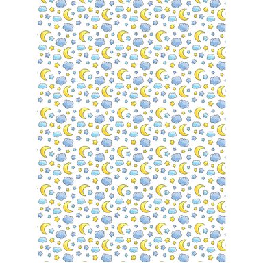 ACCESORIO FOTOGRAFÍA WESTCOTT PLAYFUL BEDTIME ART CANVAS BACKDROP WITH GROMMETS 5 X 7' MULTI-COLOR - 1